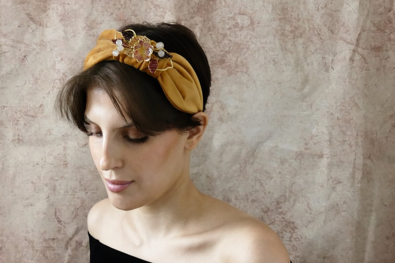 Cerchietti Liberty Vivien in Velluto