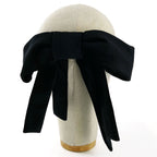 Fiocco Dauphine in Velluto Nero