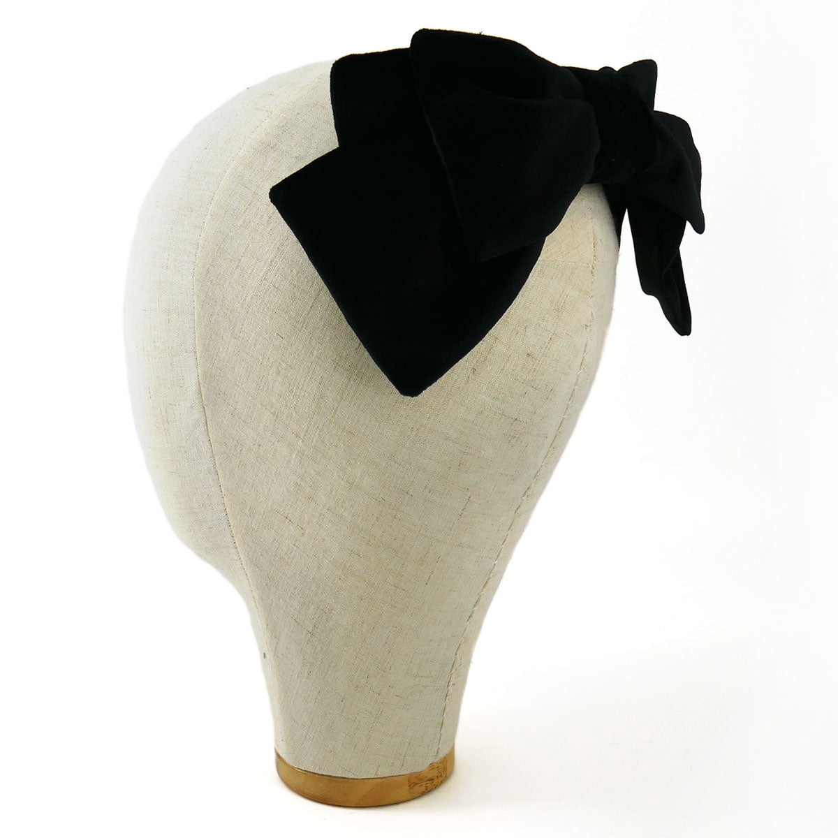 Fiocco Damoiselle in Velluto Nero