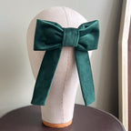 Fiocco Reinette in Velluto Verde Foresta