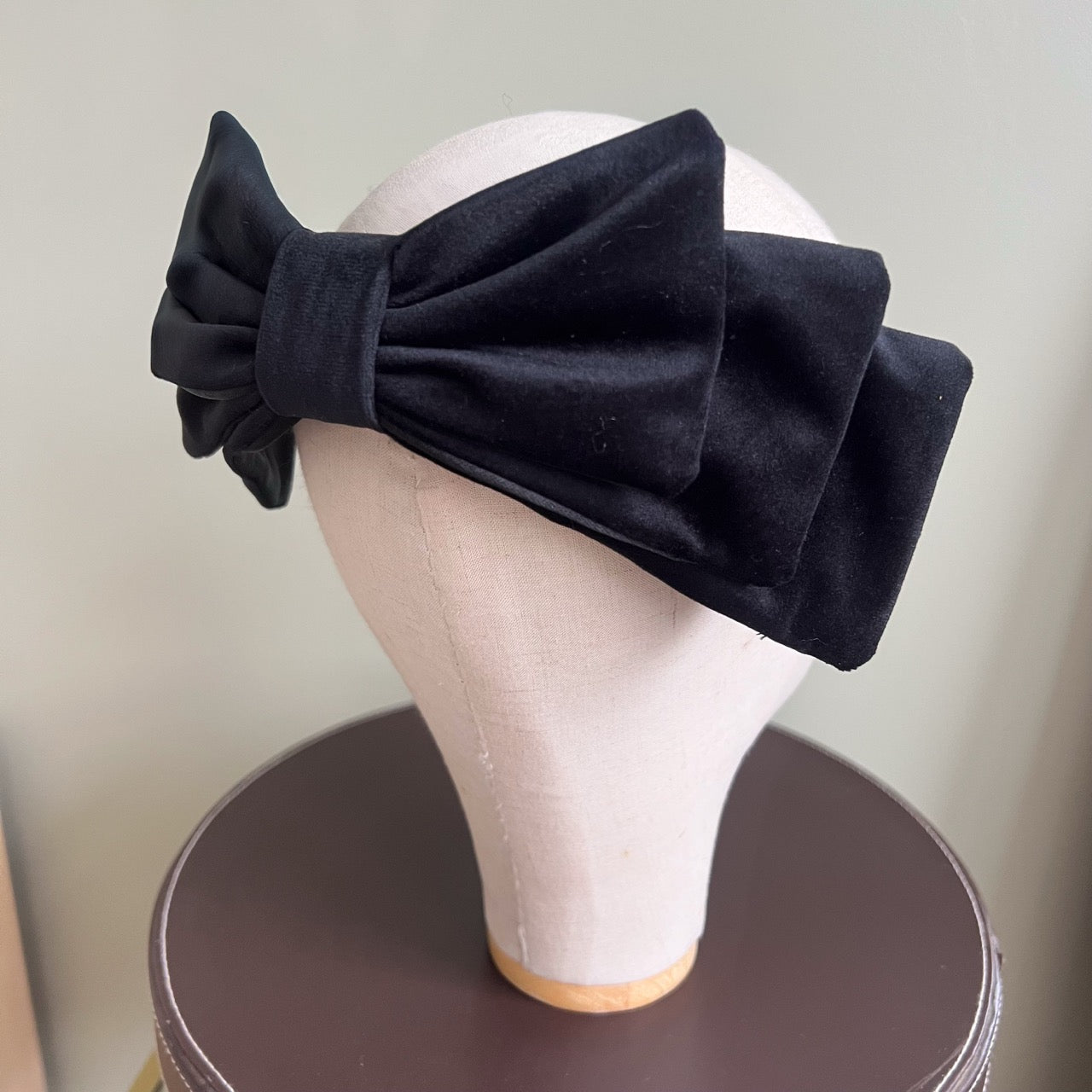 Fiocco Giulia in Velluto Nero