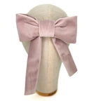 Fiocco Reinette in Velluto Rosa Nude