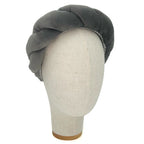 Cerchietto Lilly in Velluto Grigio Moyen