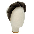 Cerchietto Lilly in Velluto Marrone Bistro