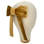Fiocco Reinette in Velluto Cammello