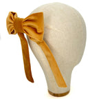 Fiocco Reinette in Velluto Ocra