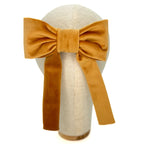 Fiocco Reinette in Velluto Ocra