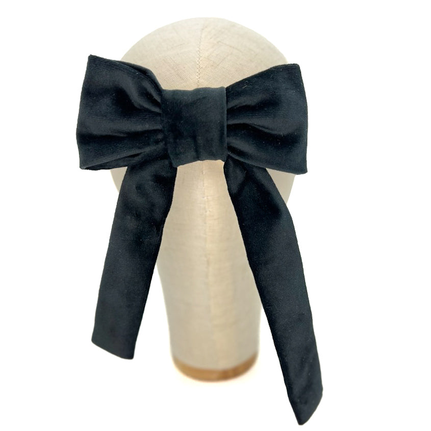 Fiocco Reinette in Velluto Nero