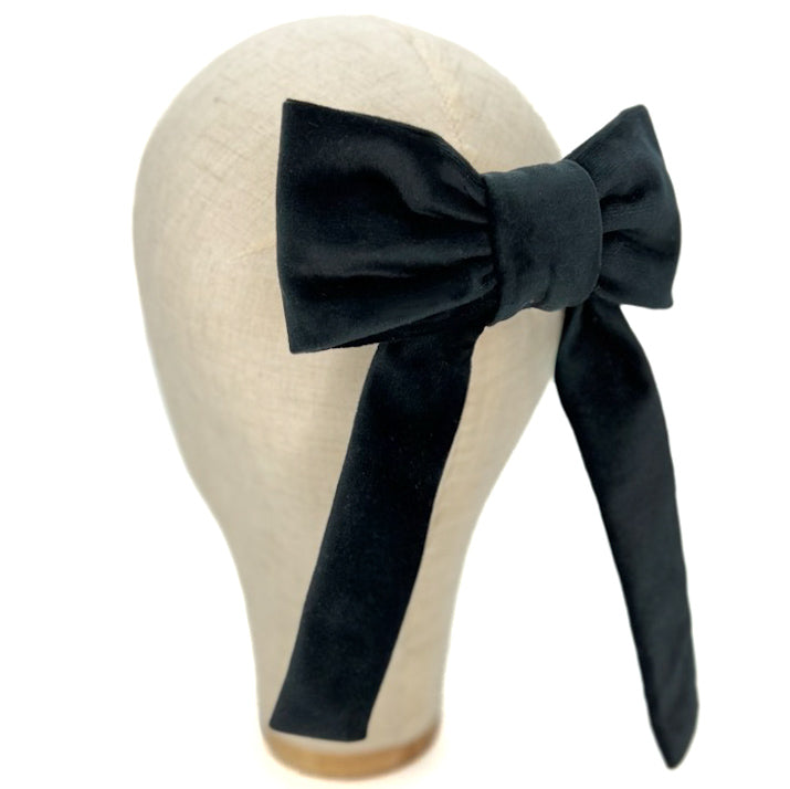 Fiocco Reinette in Velluto Nero