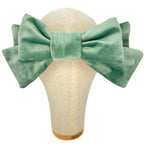 Fiocco Damoiselle in Velluto Acqua Marina