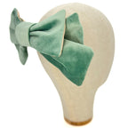 Fiocco Damoiselle in Velluto Acqua Marina