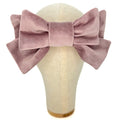 Fiocco Damoiselle in Velluto Rosa Freddo