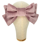 Fiocco Damoiselle in Velluto Rosa Freddo