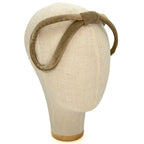 Eve Headband in Dove Grey Velvet
