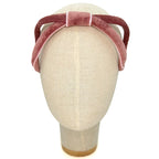 Eve Headband in Antique Pink Velvet