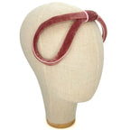 Eve Headband in Antique Pink Velvet