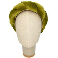 Cerchietto Lilly in Velluto Verde Oliva