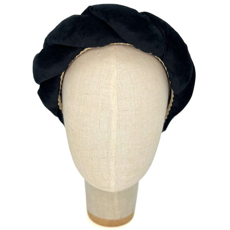 Cerchietto Lilly in Velluto Nero