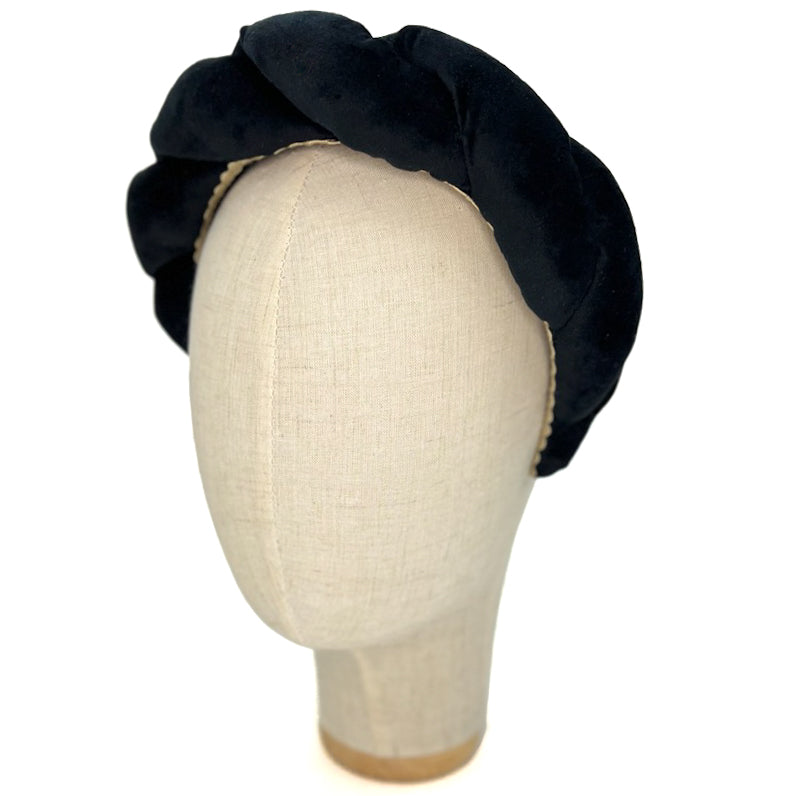 Cerchietto Lilly in Velluto Nero