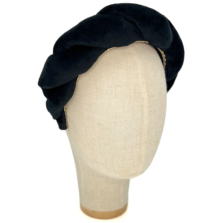 Cerchietto Lilly in Velluto Nero