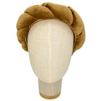 Cerchietto Lilly in Velluto Cammello