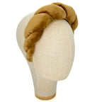 Cerchietto Lilly in Velluto Cammello