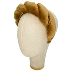 Cerchietto Lilly in Velluto Cammello