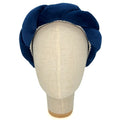 Cerchietto Lilly in Velluto Blu Intenso
