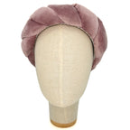 Cerchietto Lilly in Velluto Rosa Freddo