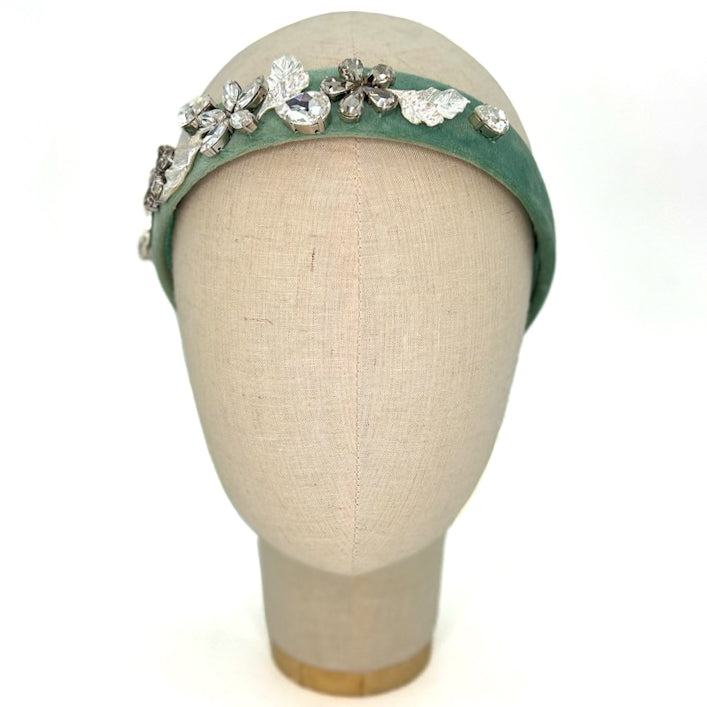 Cerchietto Aurora Acqua Marina