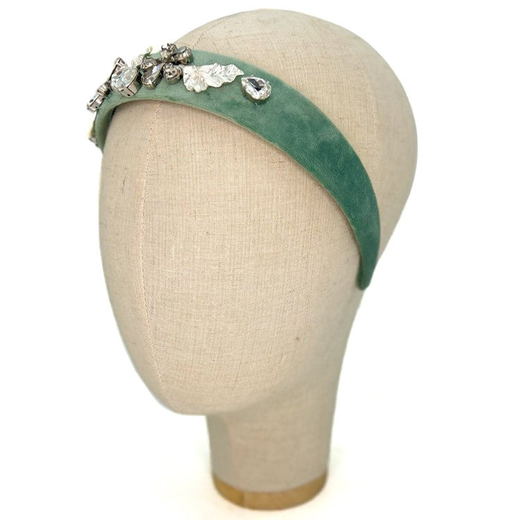 Cerchietto Aurora Acqua Marina