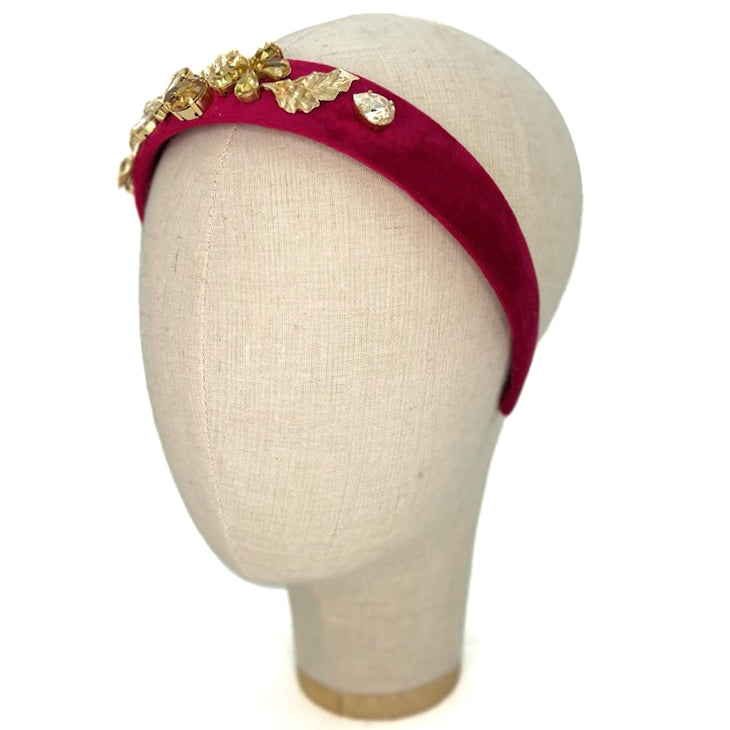 Cerchietto Aurora Rosso Ciliegia