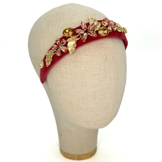 Cerchietto Aurora Rosa Intenso