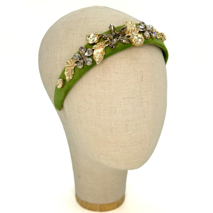 Cerchietto Aurora Verde Cinabro