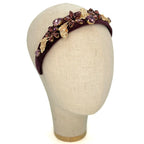 Cerchietto Aurora Marrone Viola