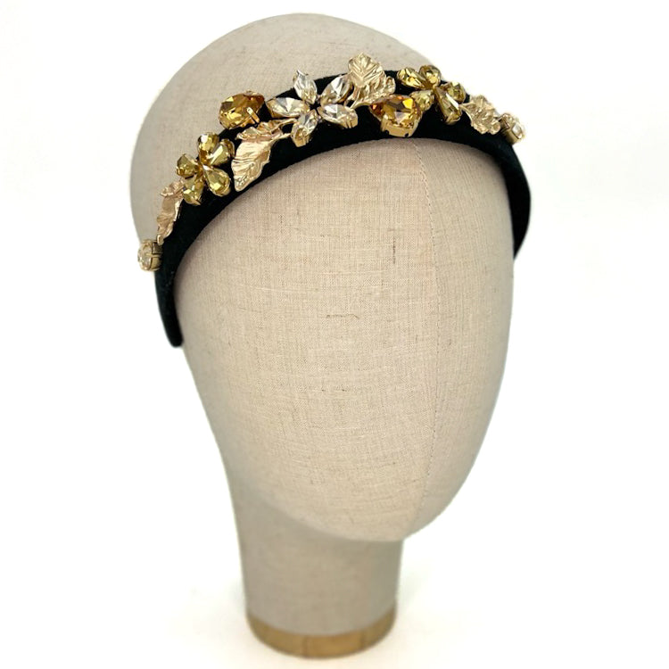 Cerchietto Aurora Nero