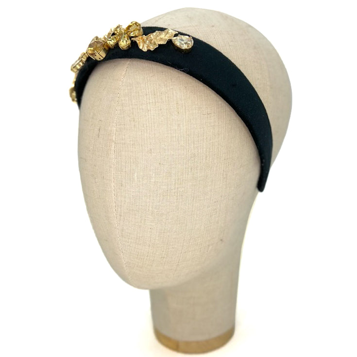 Cerchietto Aurora Nero