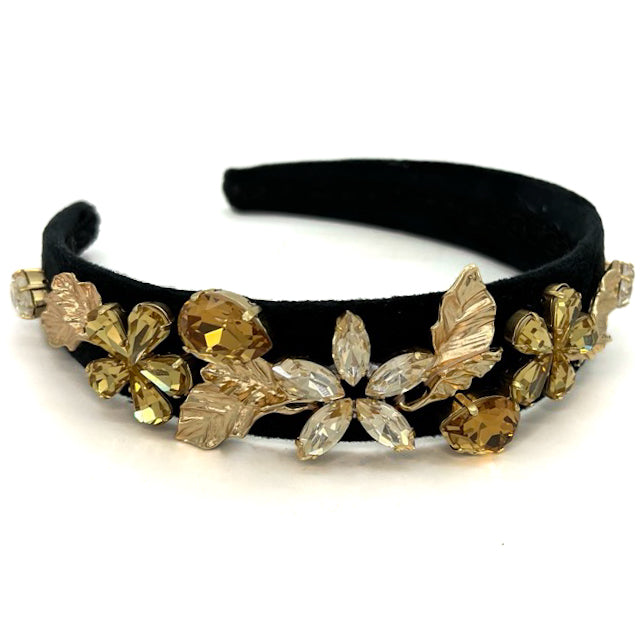 Cerchietto Aurora Nero