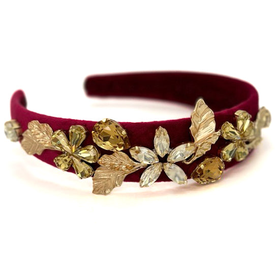 Cerchietto Aurora Rosso Ciliegia