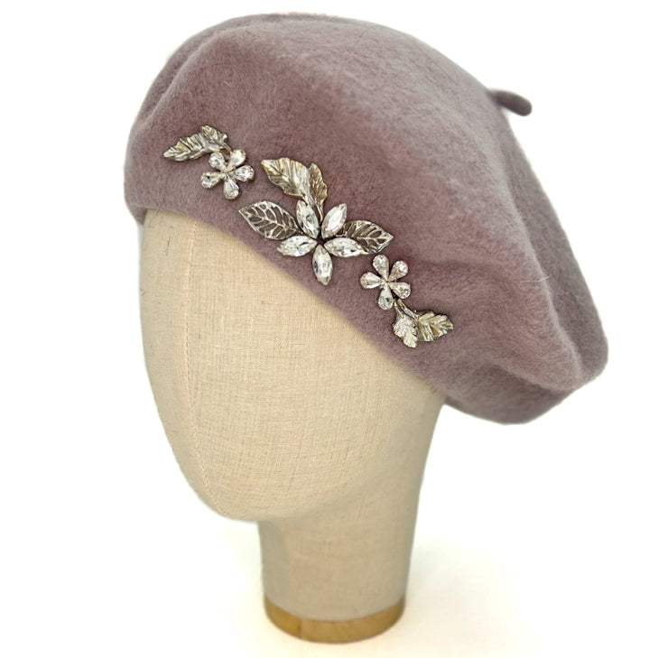 Basco Grigio Chiaro Con Cristalli