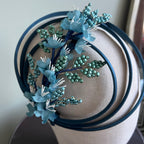 Ana Botanique Teal Blue Headband