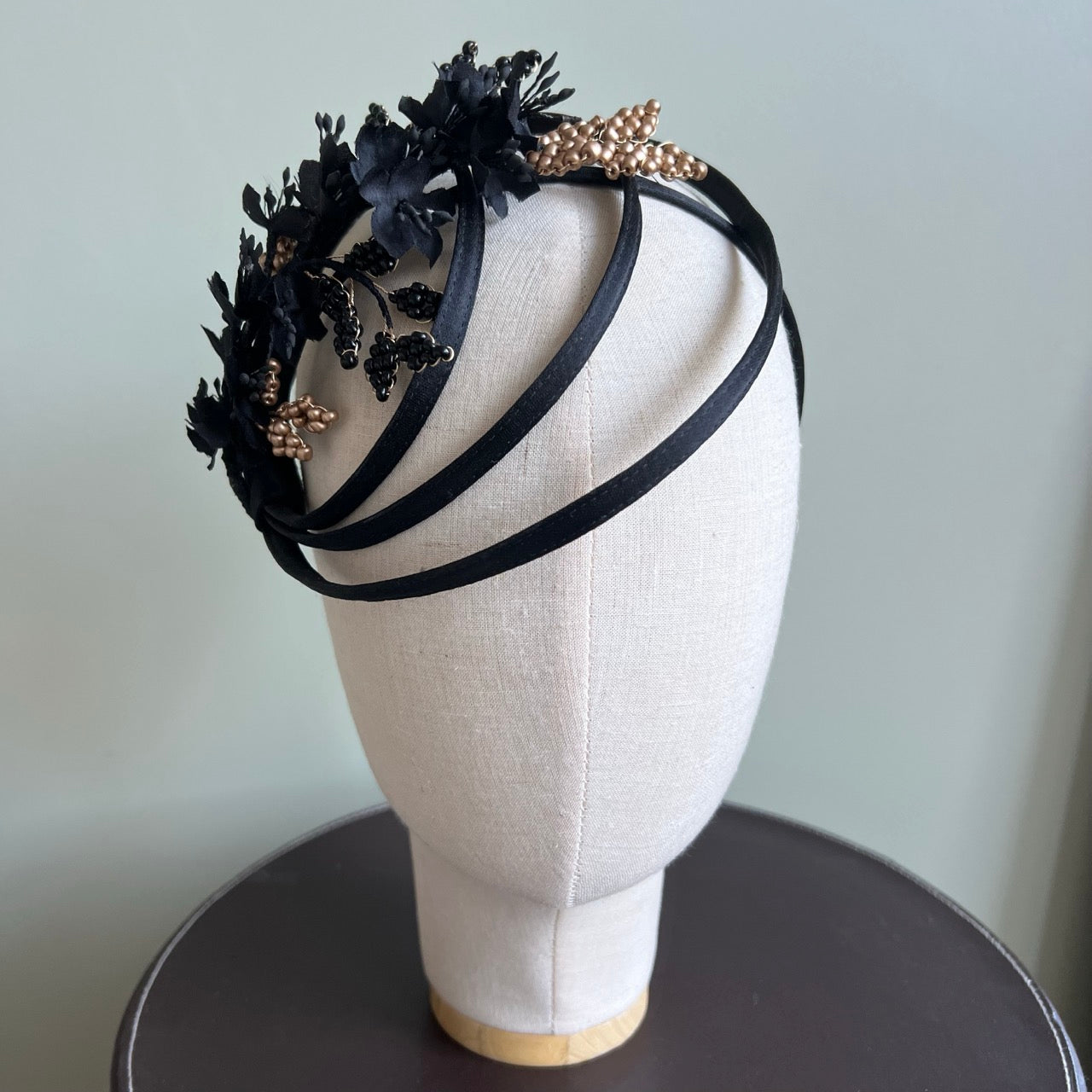 Cerchietto Ana Botanique Nero