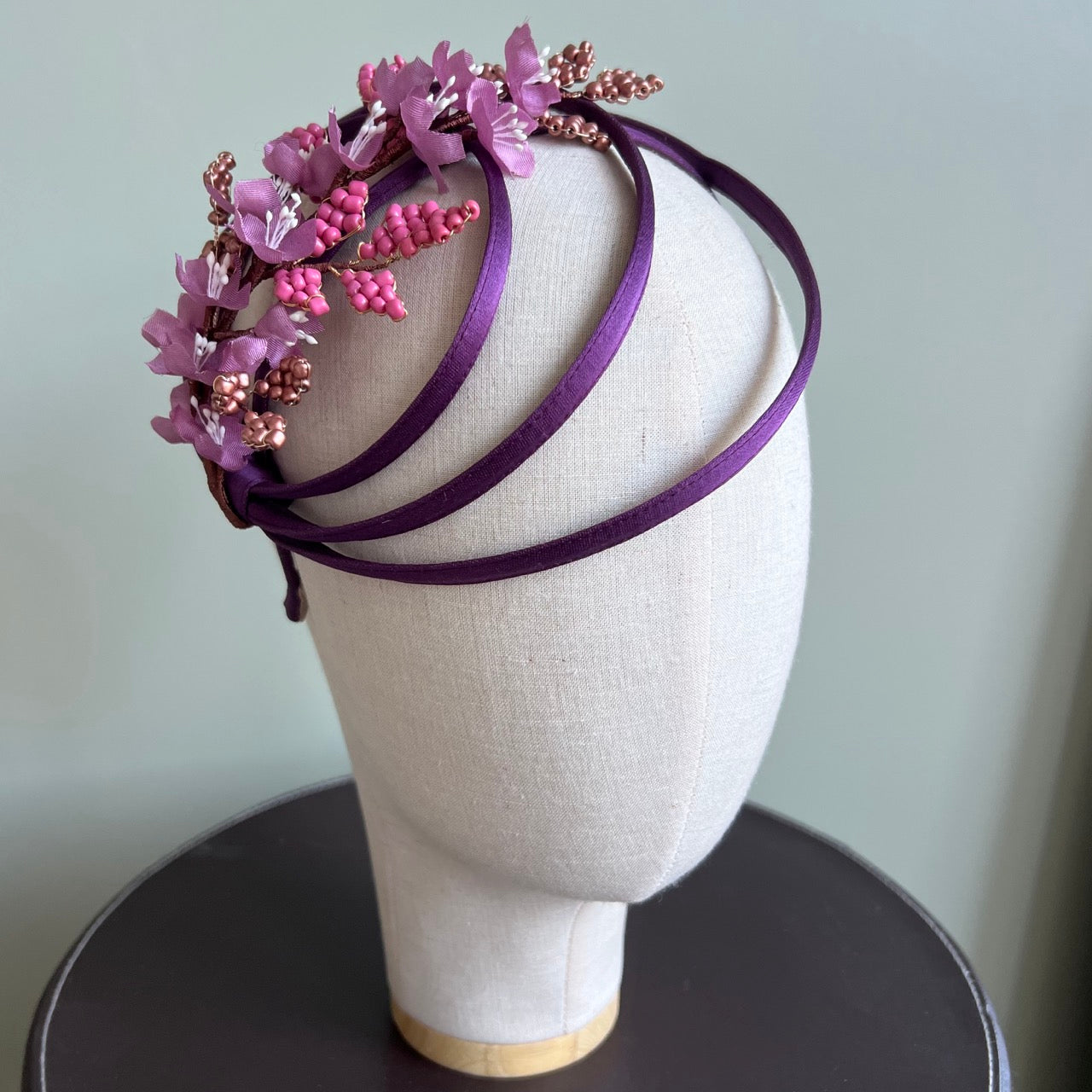 Cerchietto Ana Botanique Ciclamino