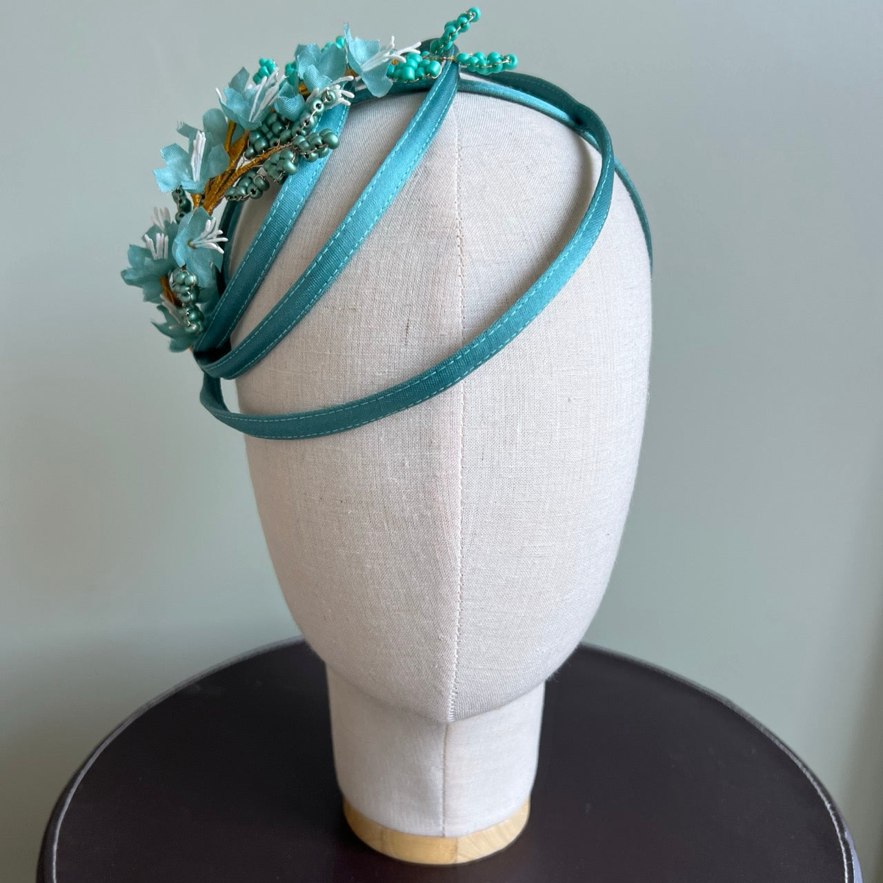 Cerchietto Ana Botanique Acqua Marina