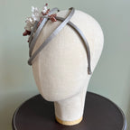 Serre-tête Ana Botanique gris clair