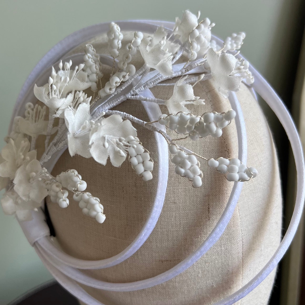 Cerchietto Ana Botanique Bianco