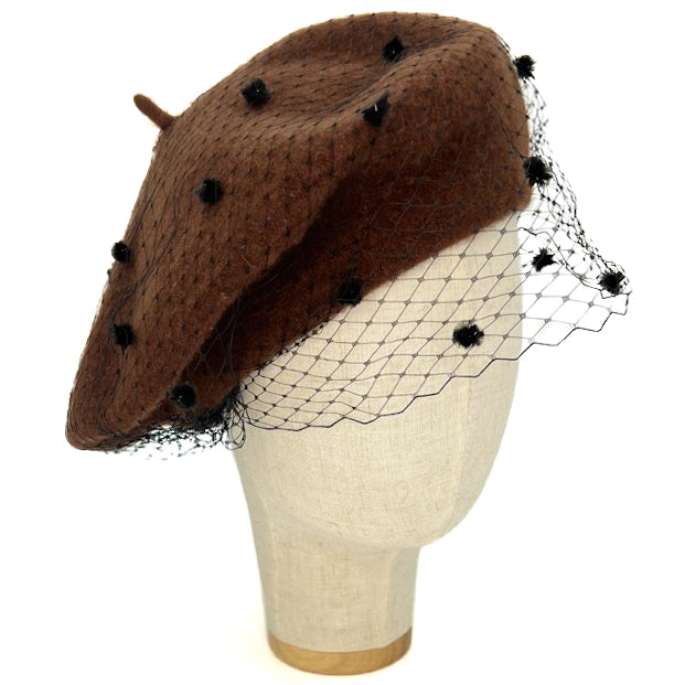 Basco Marrone Cioccolato Con Veletta