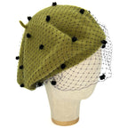 Basco Verde Chiaro Con Veletta