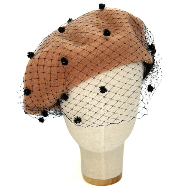 Basco Cammello Con Veletta