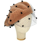 Basco Cammello Con Veletta